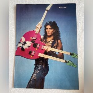 Steve Vai Double Neck Guitar pinup
